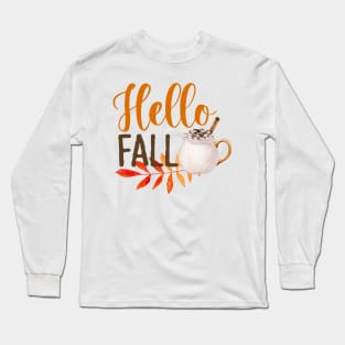 Hello Fall Long Sleeve T-Shirt